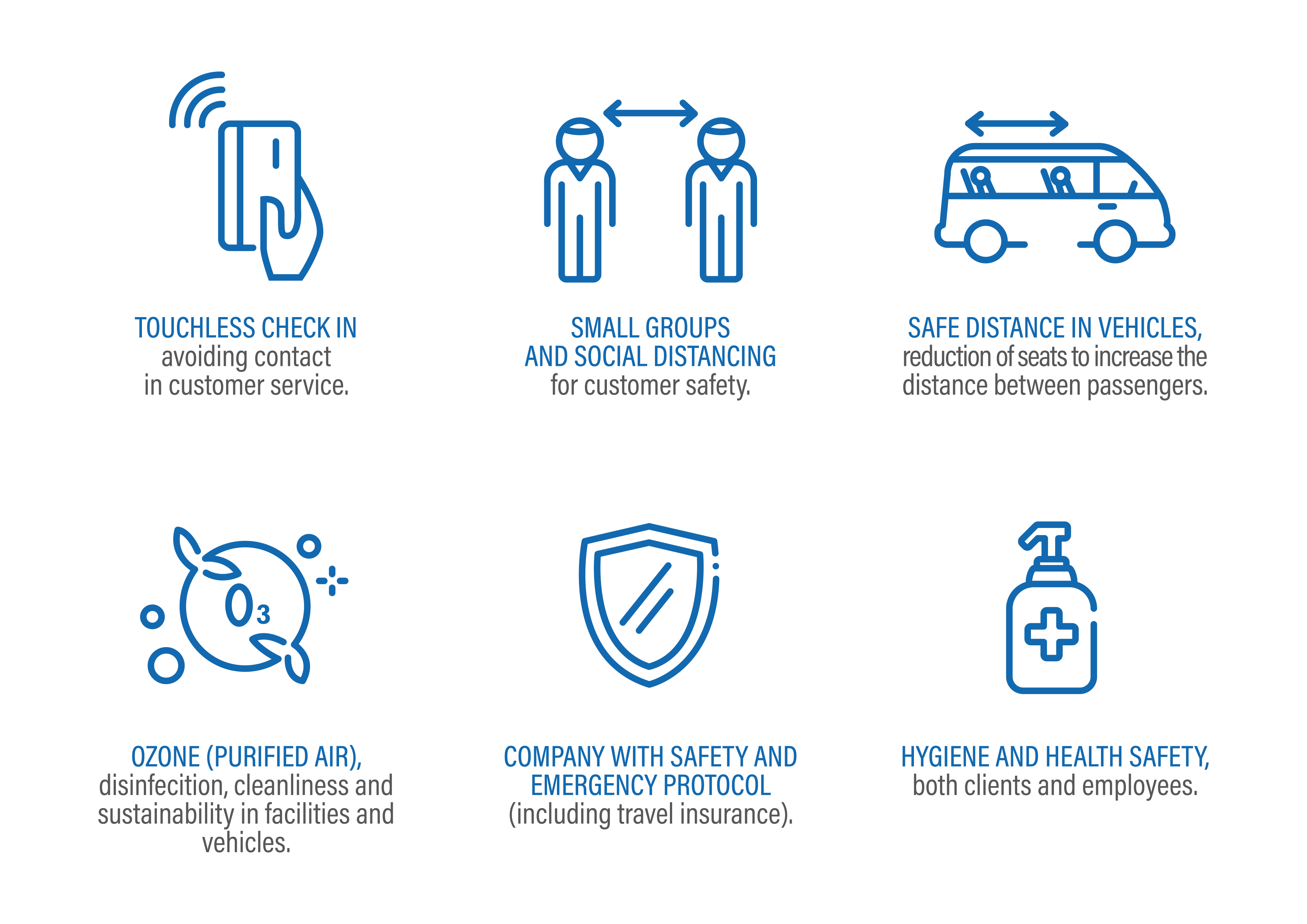 COVID-19 Safety Features